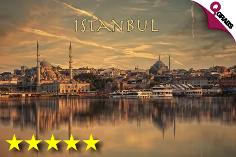 From QR2535 per person, Stay 3 Nights in Amazing Istanbul in a 5 Star Hotel INCLUDING Flights!